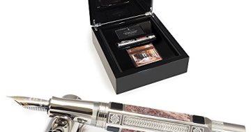 Luxus Kolbenfüllfederhalter in Etui