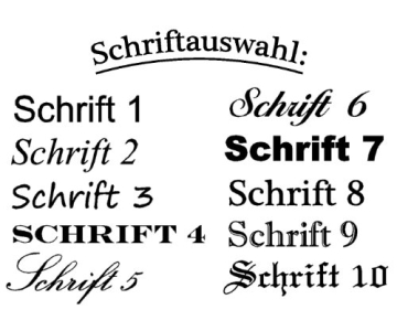 Schreibset Borkum - Braun inkl. Wunschgravur mit Geschenkbox aus Holz / Glas - 5