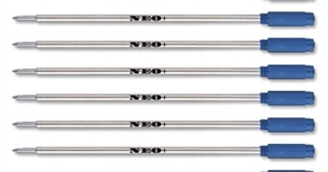 12 x Kugelschreiberminen in Blauer Tinten - Cross Kompatibel - 1