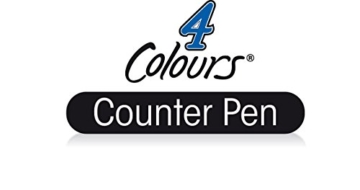 BIC Kugelschreibermine 4 Colours (dokumentenecht, 1,0 mm, Blister à 2 Stück) blau - 5