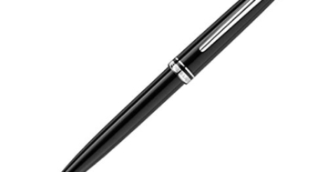 Montblanc 111843 Platinierter Kugelschreiber BP Cruise Collection, schwarz - 1