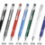 Creativgravur Kugelschreiber Cosmo mit Touchpen Funktion 200 Stück mit Lasergravur, Kulli in 8 Farben mit Gravur ideales Werbegeschenk - 2