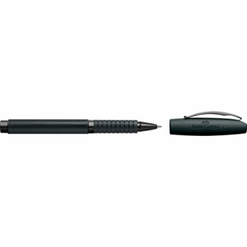 Faber-Castell 148437 -Tintenroller Essentio, Aluminium schwarz, 1 Stück - 3