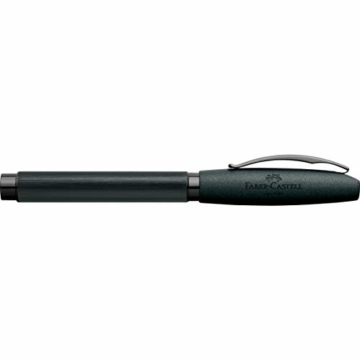 Faber-Castell 148437 -Tintenroller Essentio, Aluminium schwarz, 1 Stück - 4