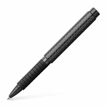 Faber-Castell 148868 - Tintenroller Basic Black Carbon, Strichstärke 0,5 mm - 1