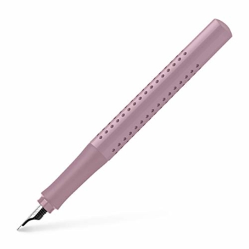 Faber-Castell 201528 - Schreibset Grip 2010, Kugelschreiber und Füller, rose shadows, 1 Stück - 3