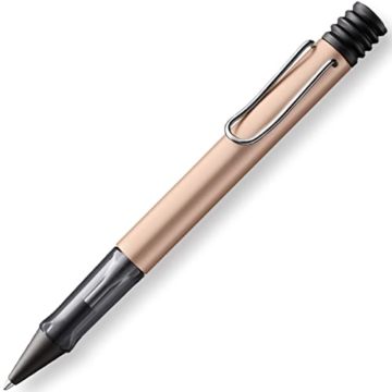 LAMY 1235655 AL-star Kugelschreiber 250 – Kuli aus Aluminium in der Farbe Cosmic mit transparentem Griffstück und verchromtem Metallclip – Mit Großraummine – Strichbreite M - 2