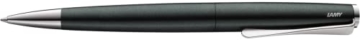 Lamy 1235736 studio Kugelschreiber 269 – Zeitloser Kuli in der Farbe Schwarz-Grün aus rostfreiem Edelstahl und propellerförmigem Clip – Stichbreite M - 1