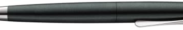 Lamy 1235736 studio Kugelschreiber 269 – Zeitloser Kuli in der Farbe Schwarz-Grün aus rostfreiem Edelstahl und propellerförmigem Clip – Stichbreite M - 1