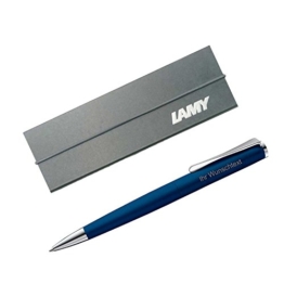 Lamy Kugelschreiber studio imperialblue Modell 267 inkl. Laser-Gravur, Farbe mattdunkelblau - 1