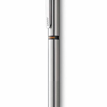 LAMY st tri pen Multifunktionsschreibgerät 745 – Mehrsystemschreiber aus Edelstahl – Mit Kugelschreiber-Mine M 21 schwarz + rot und Druckbleistift-Mine M 41 (0,5) HB - 3