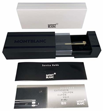 Montblanc Kugelschreiber Scenium | Inklusive Gutschein für eine individuelle Gravur | Kugelschreiber Montblanc Mont Blanc Kugelschreiber Stahl Kugelschreiber Metall Montblanc Meisterstück - 7