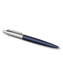 Parker Jotter Kugelschreiber | Royal Blue | Mittlere Spitze | Blaue Tinte | Geschenkbox, 1 Stück (1er Pack) - 1