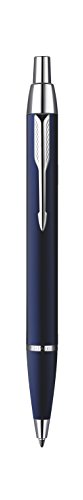 Parker S0856460 IM-Kugelschreiber (blau Lackiert mit Chromeinfassung, Strichstärke Mittel) schreibfarbe blau - 2