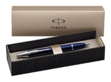 Parker S0856460 IM-Kugelschreiber (blau Lackiert mit Chromeinfassung, Strichstärke Mittel) schreibfarbe blau - 1