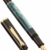 Pelikan 983411 Kolbenfüllhalter Classic M200, vergoldete Edelstahlfeder, B, grün-marmoriert - 2