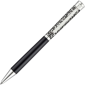 Waldmann Kugelschreiber Xetra Vienna, schwarz, Sterling Silber - 1