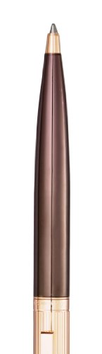 Waldmann Sterling Silber Kugelschreiber Modell Tuscany,schoko Rosègold - 2