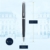 Waterman Hémisphère Kugelschreiber | Mattschwarz mit Chromzierteile | Mittlere Spitze | Blaue Tinte | Geschenkbox - 3