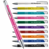Your Gravur - Kugelschreiber mit Gravur | Scotty - personalisierter Stift - Werbekugelschreiber mit Wunschtext & Logo - 1-2 Tage Lieferzeit - Anzahl: 50 - 1