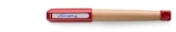 LAMY abc Füllhalter 010 – Füller aus Ahornholz und Kunststoff in der Farbe Rot – Stahlfeder, poliert – Federstärke LH - 1