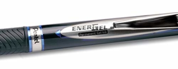Pentel EnerGel Document BLP77-AX Gel-Tintenroller, schwarz, 0,7 mm Strichstärke, Druckmechanik, nachfüllbar, wasserfeste, lichtechte Tinte - dokumentenecht nach ISO 27668-2 - 3